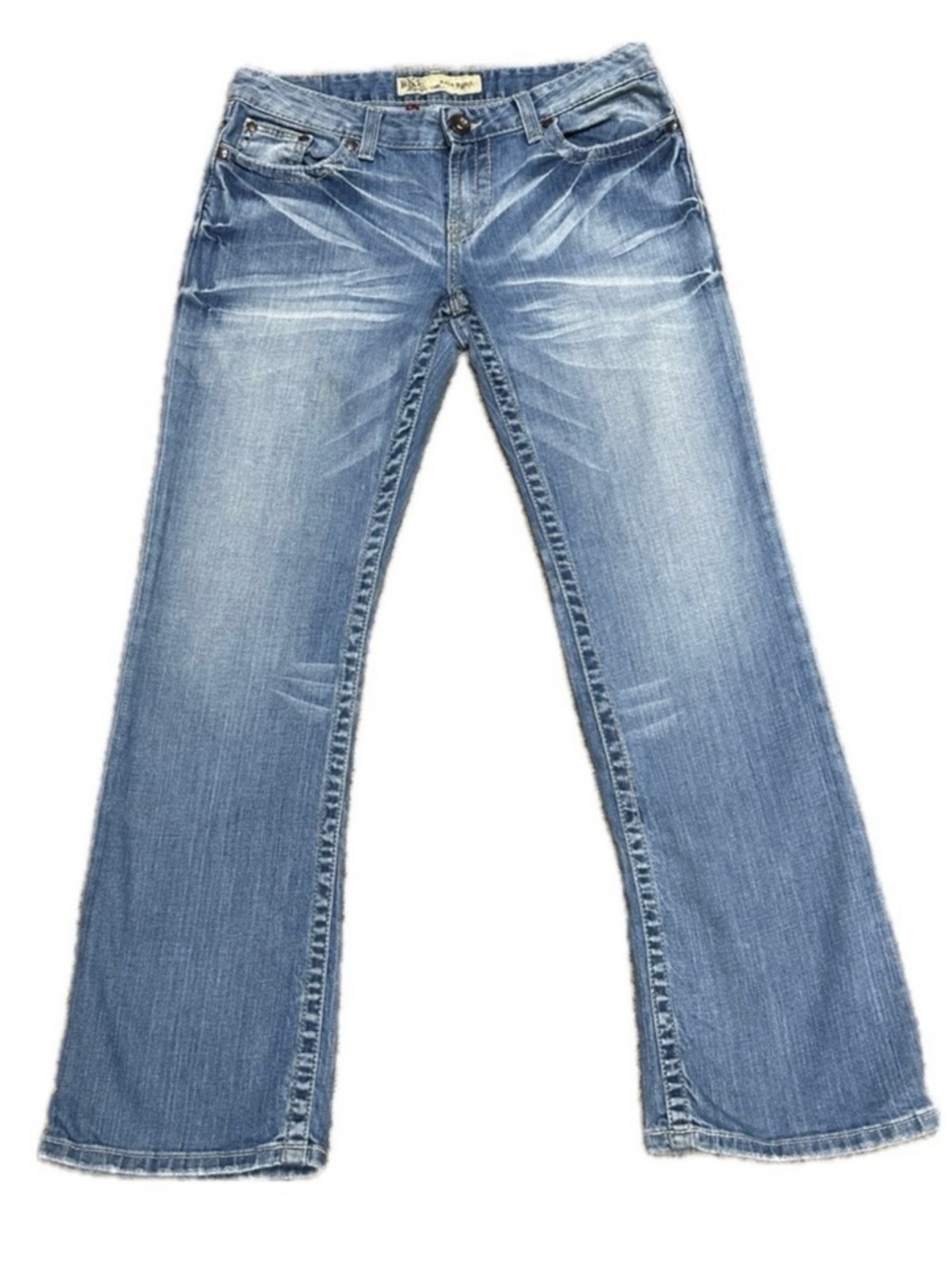 BUCKLE BKE Kate Stretch Bootcut Jeans Y2K Embroidery | Sz 29